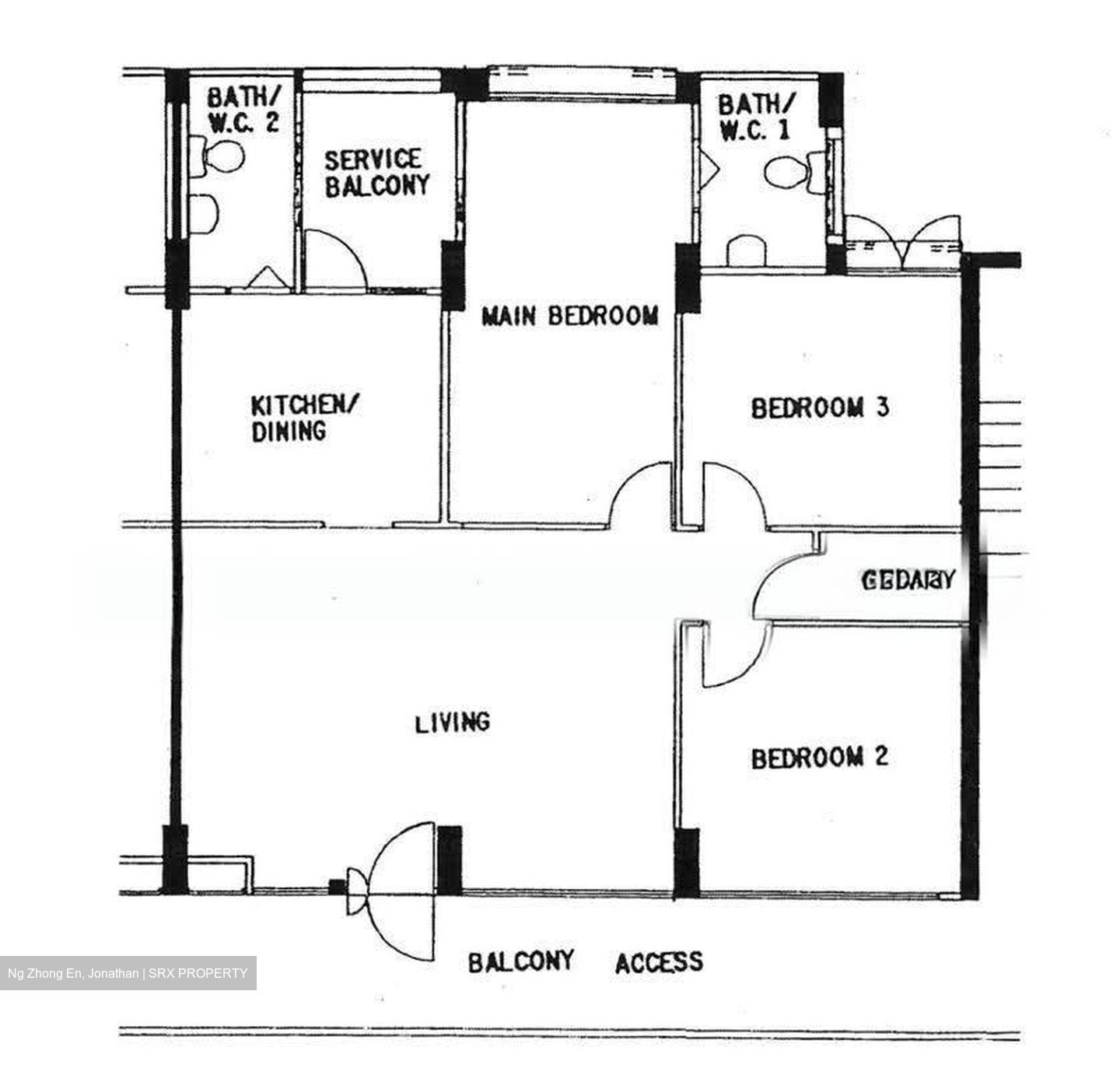 Blk 524 Pangshan Valley (Bukit Panjang), HDB 4 Rooms #611501061